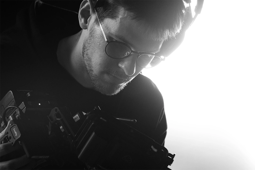 Maxime Richard en tournage